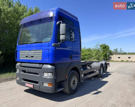 Синий МАН ТГА, объемом двигателя 10.5 л и пробегом 929 тыс. км за 17600 $, фото 15 на Automoto.ua