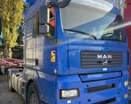 Синий МАН ТГА, объемом двигателя 10.5 л и пробегом 1 тыс. км за 15000 $, фото 1 на Automoto.ua