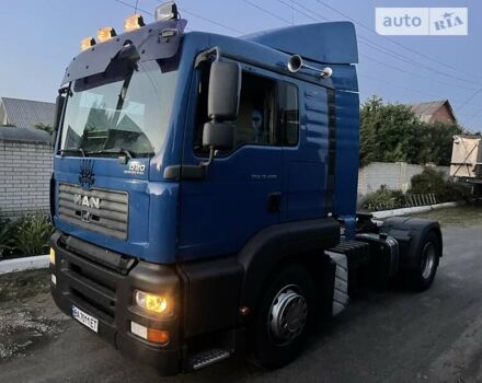 Синий МАН ТГА, объемом двигателя 10.52 л и пробегом 1 тыс. км за 12500 $, фото 4 на Automoto.ua