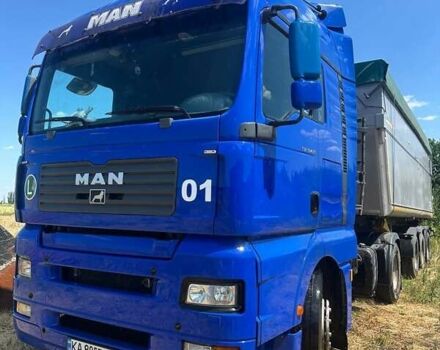 Синий МАН ТГА, объемом двигателя 12.82 л и пробегом 850 тыс. км за 20500 $, фото 5 на Automoto.ua