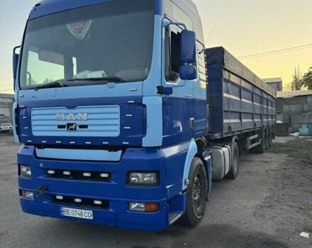 МАН ТГА 2004 в Николаеве на Automoto.ua Синий МАН ТГА, объемом двигателя 10.5 л и пробегом 1000 тыс. км за 7499 $, фото 2 на Automoto.ua