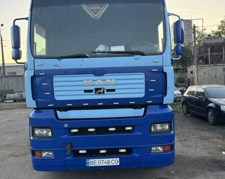 МАН ТГА 2004 в Николаеве на Automoto.ua Синий МАН ТГА, объемом двигателя 10.5 л и пробегом 1000 тыс. км за 7499 $, фото 3 на Automoto.ua