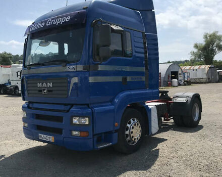Синий МАН ТГА, объемом двигателя 10.5 л и пробегом 208 тыс. км за 15000 $, фото 3 на Automoto.ua
