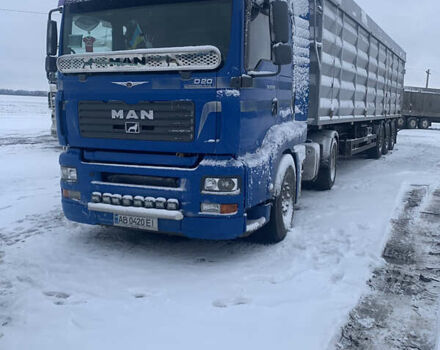 Синий МАН ТГА, объемом двигателя 10.5 л и пробегом 208 тыс. км за 14500 $, фото 17 на Automoto.ua