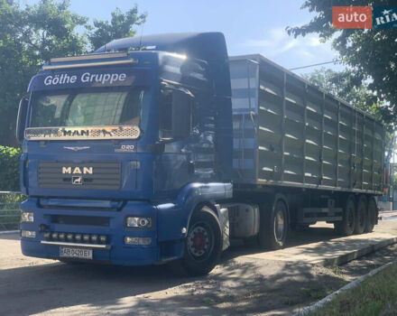 Синий МАН ТГА, объемом двигателя 10.5 л и пробегом 208 тыс. км за 15000 $, фото 50 на Automoto.ua