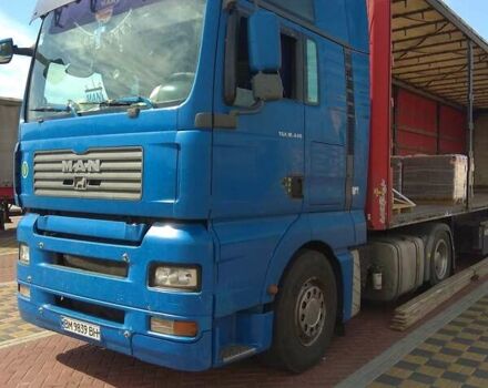 Синий МАН ТГА, объемом двигателя 10.5 л и пробегом 610 тыс. км за 16000 $, фото 6 на Automoto.ua