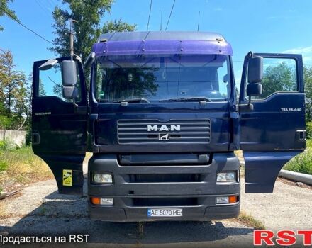Синий МАН ТГА, объемом двигателя 10.5 л и пробегом 958 тыс. км за 21000 $, фото 1 на Automoto.ua