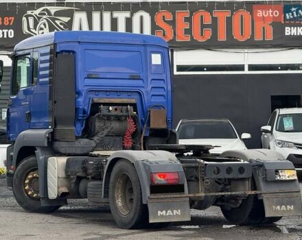 Синий МАН ТГА, объемом двигателя 10.52 л и пробегом 450 тыс. км за 11000 $, фото 4 на Automoto.ua