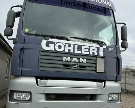 Синий МАН ТГА, объемом двигателя 10.52 л и пробегом 980 тыс. км за 11000 $, фото 1 на Automoto.ua