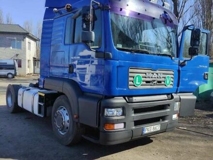 Синий МАН ТГА, объемом двигателя 10.52 л и пробегом 1 тыс. км за 12500 $, фото 1 на Automoto.ua