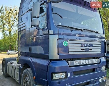 Синий МАН ТГА, объемом двигателя 10.52 л и пробегом 1 тыс. км за 7800 $, фото 1 на Automoto.ua