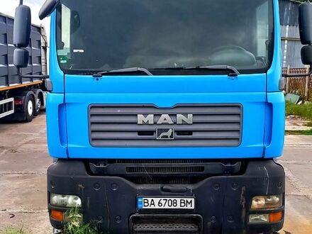 Синий МАН ТГА, объемом двигателя 10.5 л и пробегом 1 тыс. км за 15000 $, фото 1 на Automoto.ua