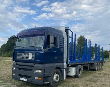 Синий МАН ТГА, объемом двигателя 10.52 л и пробегом 555 тыс. км за 12850 $, фото 1 на Automoto.ua