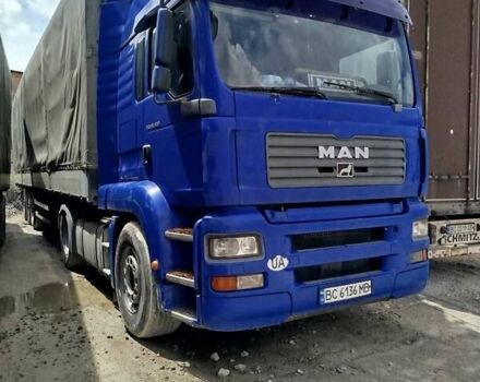 Синий МАН ТГА, объемом двигателя 10.5 л и пробегом 1 тыс. км за 7500 $, фото 1 на Automoto.ua