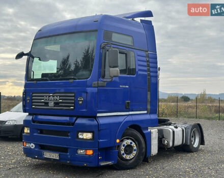 Синий МАН ТГА, объемом двигателя 10.5 л и пробегом 1 тыс. км за 15000 $, фото 1 на Automoto.ua