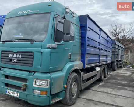Зеленый МАН ТГА, объемом двигателя 12.82 л и пробегом 300 тыс. км за 25000 $, фото 4 на Automoto.ua
