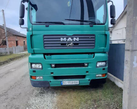 Зеленый МАН ТГА, объемом двигателя 10.52 л и пробегом 900 тыс. км за 12000 $, фото 2 на Automoto.ua