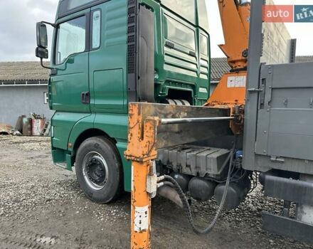 Зеленый МАН ТГА, объемом двигателя 12.9 л и пробегом 910 тыс. км за 28000 $, фото 11 на Automoto.ua