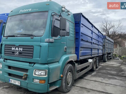 Зеленый МАН ТГА, объемом двигателя 12.82 л и пробегом 300 тыс. км за 21000 $, фото 1 на Automoto.ua
