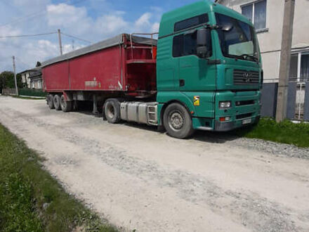 Зеленый МАН ТГА, объемом двигателя 10.52 л и пробегом 900 тыс. км за 12000 $, фото 1 на Automoto.ua