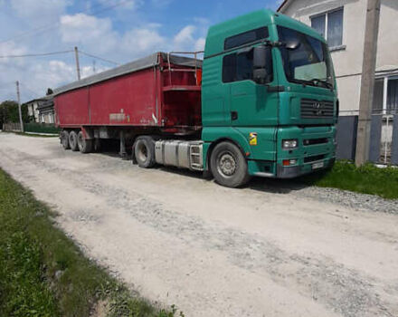 Зеленый МАН ТГА, объемом двигателя 10.52 л и пробегом 900 тыс. км за 12000 $, фото 1 на Automoto.ua
