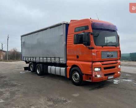 Помаранчевий МАН TGA, об'ємом двигуна 12.82 л та пробігом 160 тис. км за 12000 $, фото 23 на Automoto.ua