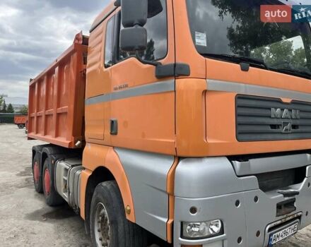 Оранжевый МАН ТГА, объемом двигателя 12.82 л и пробегом 539 тыс. км за 35000 $, фото 2 на Automoto.ua