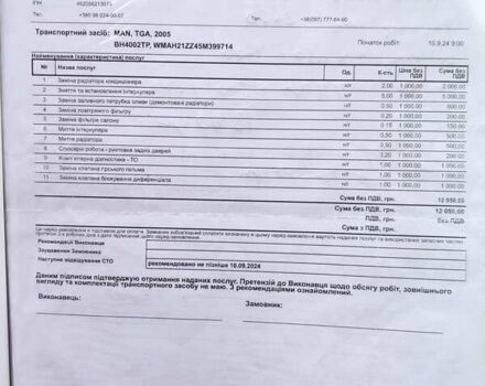 Оранжевый МАН ТГА, объемом двигателя 10.52 л и пробегом 790 тыс. км за 25000 $, фото 99 на Automoto.ua