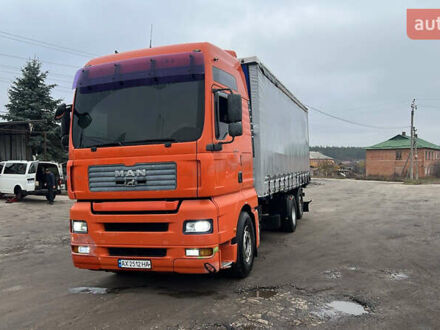 Помаранчевий МАН TGA, об'ємом двигуна 12.82 л та пробігом 160 тис. км за 12000 $, фото 1 на Automoto.ua