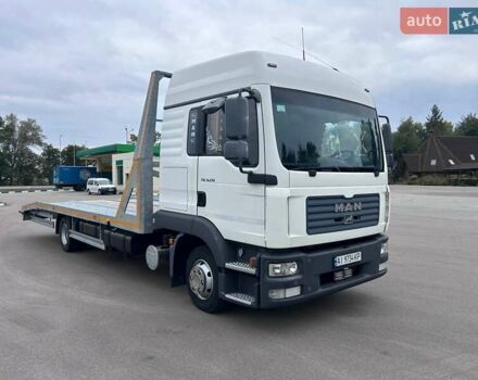 Белый МАН ТГЛ, объемом двигателя 4.58 л и пробегом 592 тыс. км за 25500 $, фото 3 на Automoto.ua