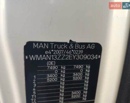 Білий МАН TGL, об'ємом двигуна 4.6 л та пробігом 340 тис. км за 26700 $, фото 10 на Automoto.ua