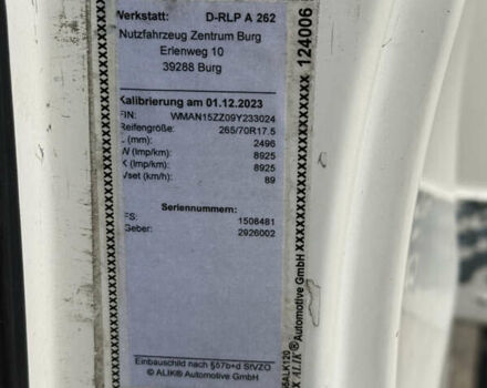 Белый МАН ТГЛ, объемом двигателя 4.58 л и пробегом 700 тыс. км за 25000 $, фото 9 на Automoto.ua