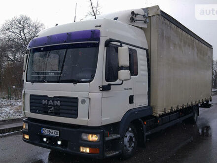 Белый МАН ТГЛ, объемом двигателя 6.9 л и пробегом 85 тыс. км за 23200 $, фото 1 на Automoto.ua