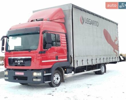 Красный МАН ТГЛ, объемом двигателя 4.6 л и пробегом 774 тыс. км за 24000 $, фото 1 на Automoto.ua