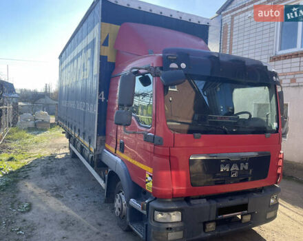 Красный МАН ТГЛ, объемом двигателя 4.58 л и пробегом 700 тыс. км за 23500 $, фото 1 на Automoto.ua