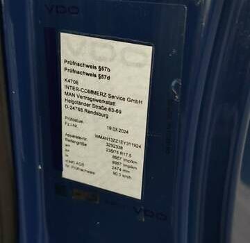 МАН ТГЛ, объемом двигателя 4.6 л и пробегом 405 тыс. км за 22500 $, фото 12 на Automoto.ua