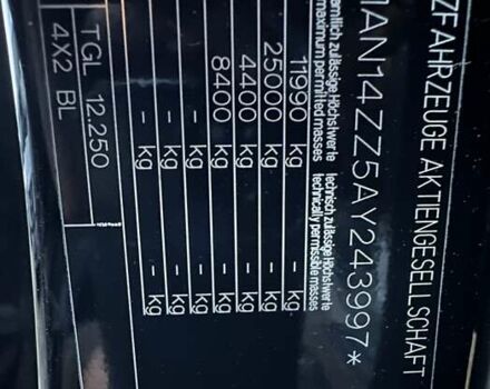 МАН TGL, об'ємом двигуна 0 л та пробігом 760 тис. км за 53222 $, фото 4 на Automoto.ua