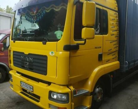 Желтый МАН ТГЛ, объемом двигателя 4.58 л и пробегом 781 тыс. км за 20000 $, фото 3 на Automoto.ua