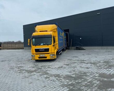 Желтый МАН ТГЛ, объемом двигателя 4.58 л и пробегом 910 тыс. км за 33000 $, фото 1 на Automoto.ua