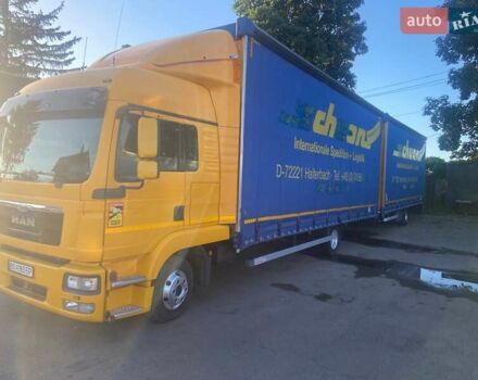 Желтый МАН ТГЛ, объемом двигателя 4.58 л и пробегом 910 тыс. км за 33000 $, фото 3 на Automoto.ua