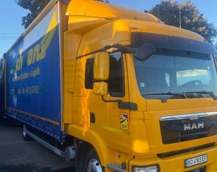 Желтый МАН ТГЛ, объемом двигателя 4.58 л и пробегом 910 тыс. км за 33000 $, фото 2 на Automoto.ua