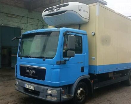 Синий МАН ТГЛ, объемом двигателя 4.58 л и пробегом 610 тыс. км за 16000 $, фото 1 на Automoto.ua