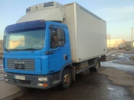Синий МАН ТГЛ, объемом двигателя 4.6 л и пробегом 830 тыс. км за 17600 $, фото 1 на Automoto.ua