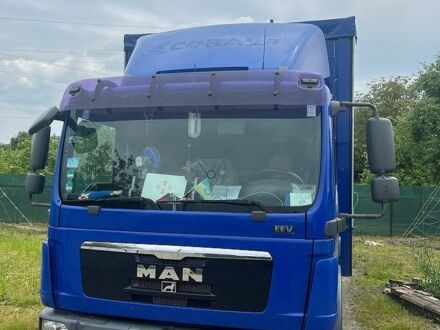 Синий МАН ТГЛ, объемом двигателя 0 л и пробегом 870 тыс. км за 17850 $, фото 1 на Automoto.ua