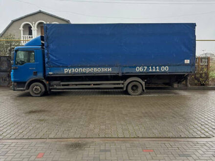 Синий МАН ТГЛ, объемом двигателя 4.58 л и пробегом 425 тыс. км за 16999 $, фото 1 на Automoto.ua