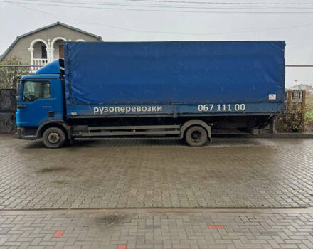 Синий МАН ТГЛ, объемом двигателя 4.58 л и пробегом 425 тыс. км за 16999 $, фото 1 на Automoto.ua