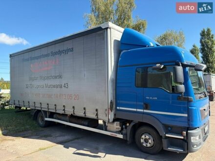 Синий МАН ТГЛ, объемом двигателя 4.58 л и пробегом 967 тыс. км за 37000 $, фото 1 на Automoto.ua