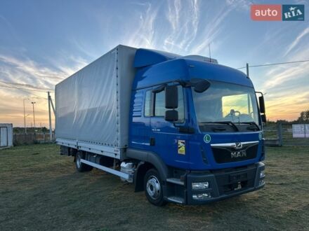 Синий МАН ТГЛ, объемом двигателя 4.6 л и пробегом 465 тыс. км за 33600 $, фото 1 на Automoto.ua