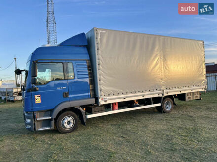 Синий МАН ТГЛ, объемом двигателя 4.6 л и пробегом 465 тыс. км за 33600 $, фото 1 на Automoto.ua