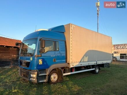 Синий МАН ТГЛ, объемом двигателя 4.6 л и пробегом 465 тыс. км за 33600 $, фото 1 на Automoto.ua